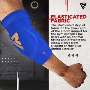 RDX HY CE Certified Padded Elbow Sleeve for Muay Thai & MMA Workout OEKO-TEXÂ®Â Standard 100 certified
